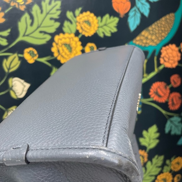 Bally Bianne Gray Convertible Leather Backpack with COA - Picture 9 of 16